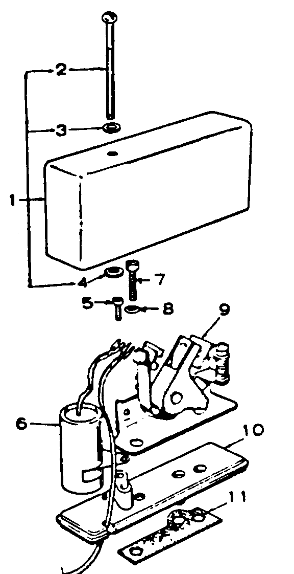 Breaker Box Diagram and Parts List for 1914 145986100-145986399-146986100-146986399 Cub Cadet Lawn Tractor